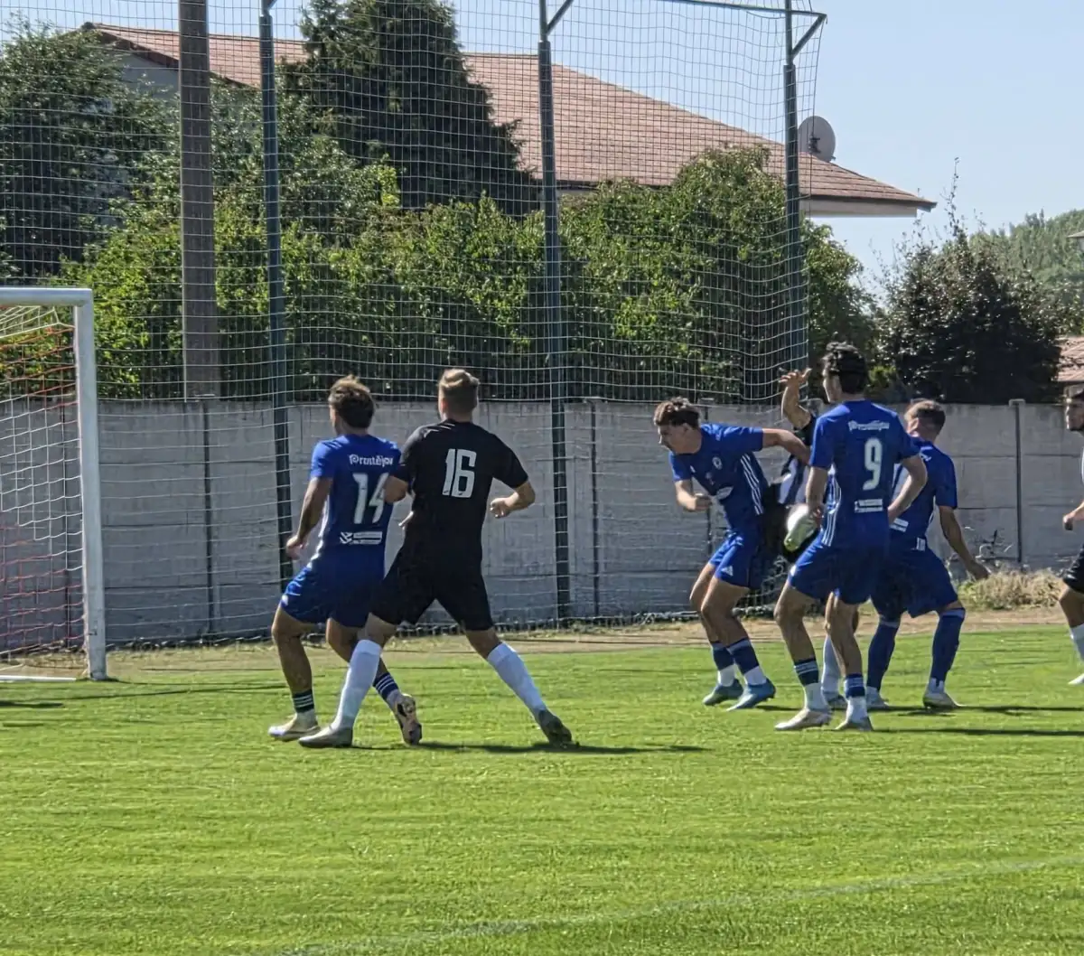 1. SK Prostějov : SFK ELKO Holešov A 2:2 (2:2)