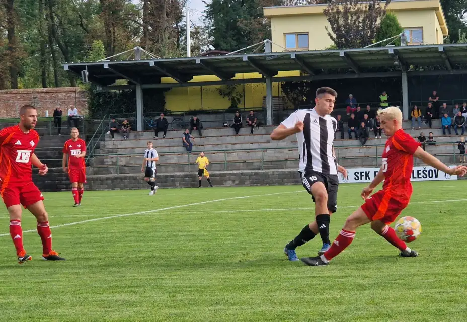 SFK ELKO Holešov A : FC TVD Slavičín